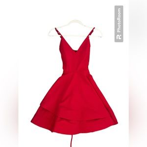 Windsor Red Flowy Dress